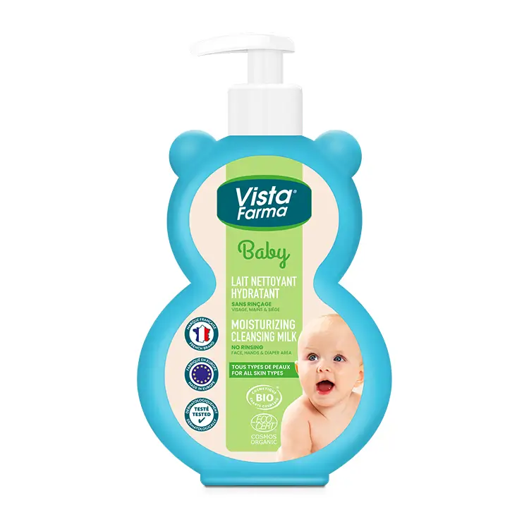 vistafarma baby moisturizing cleansing milk