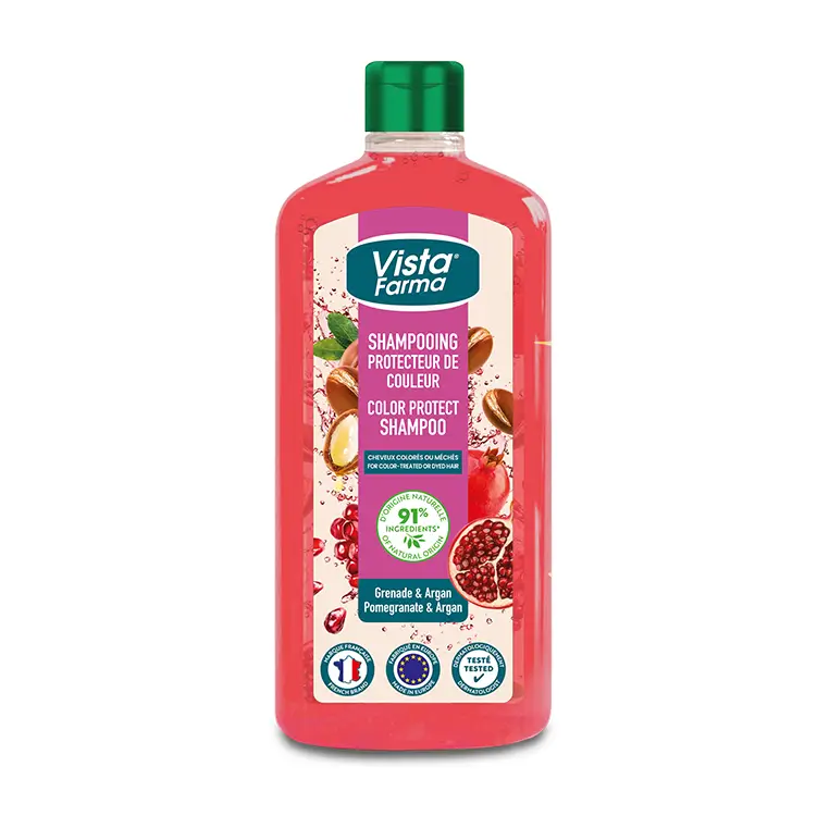 vistafarma color protect shampoo pomegranade argan