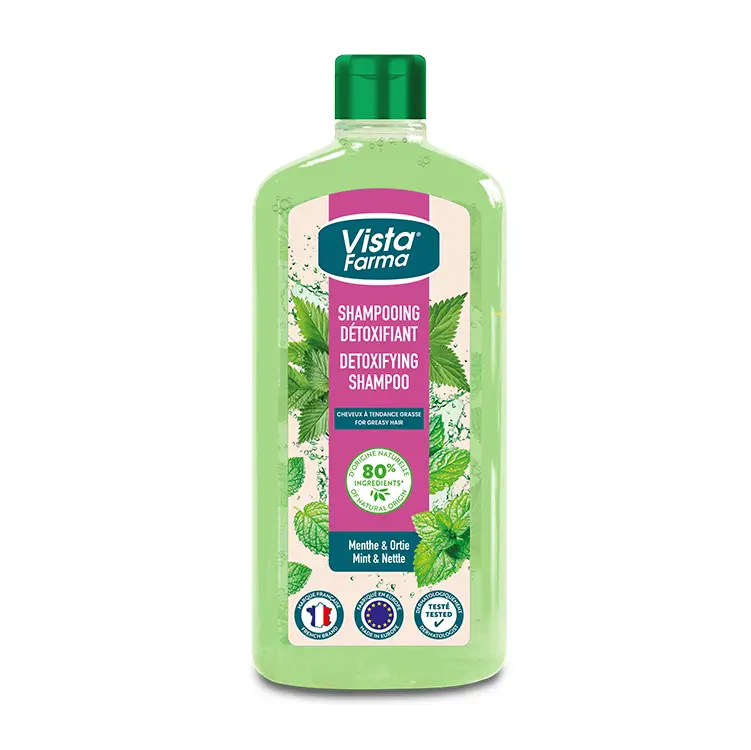 vistafarma detoxifying shampoo mint nettle