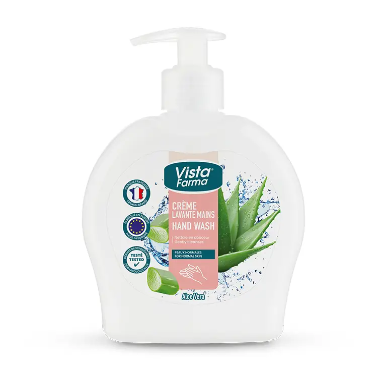 vistafarma hand wash cream aloe