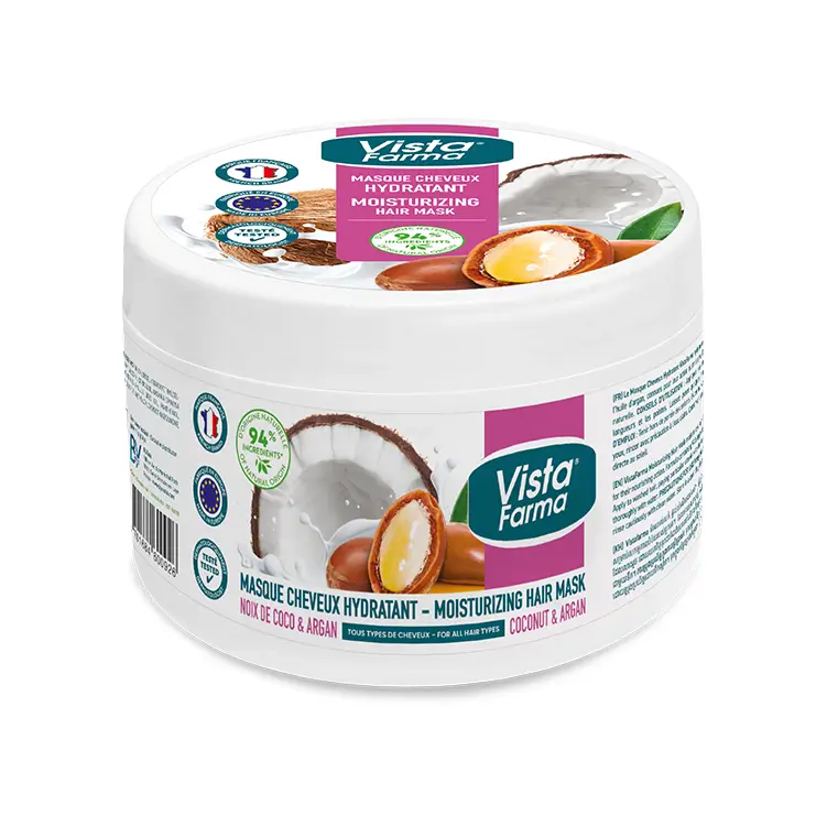 vistafarma moisturizing hair mask coconut argan