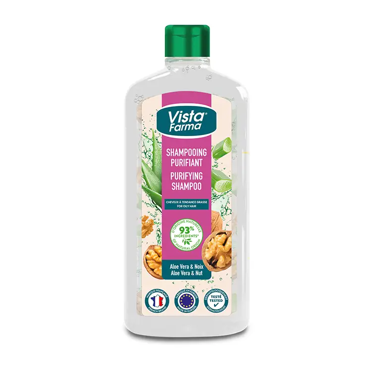 vistafarma purifying shampoo aloe vera nut