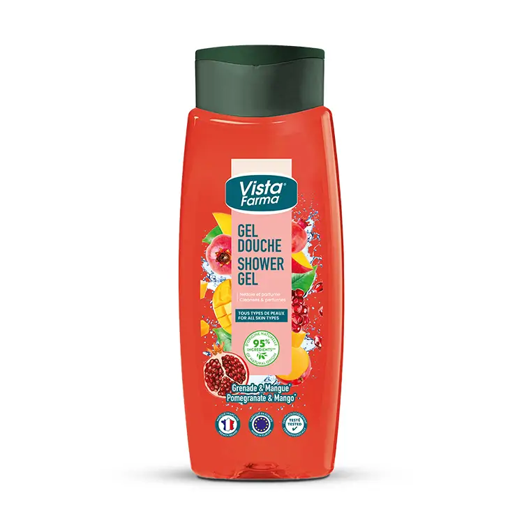 vistafarma shower gel pomegranate mango